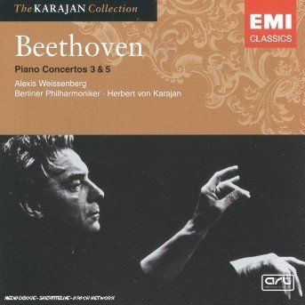 Cover for Herbert Von Karajan · Pano Concerto Nos 3 &amp; 5 (CD) [Remastered edition] (2005)