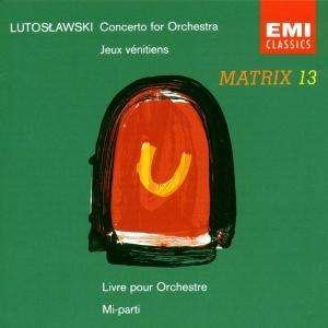Cover for Lutoslawski · Concerto for Orchestra (CD) (2000)