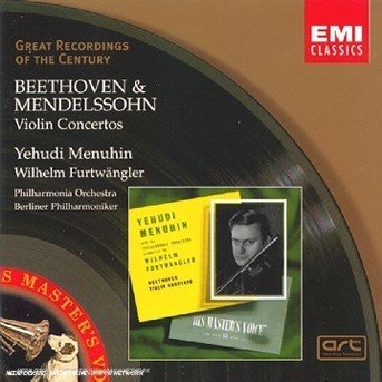 Cover for Yehudi Menuhin · Beethoven &amp; Mendelssohn: Violin Concertos (CD) (1999)
