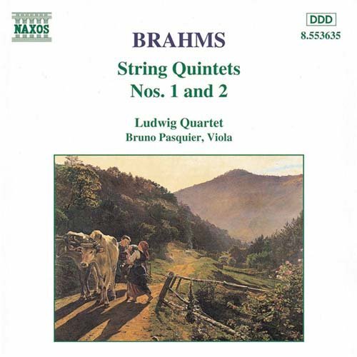 String Quintets Nos. 1&2 - Johannes Brahms - Musiikki - NAXOS - 0730099463522 - tiistai 25. marraskuuta 1997
