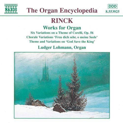 Cover for J. Rinck · Works for Organ (CD) (1998)
