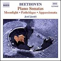 Cover for Jeno Jando · Beethoven Piano Sonatas Moonlight (CD) (1993)
