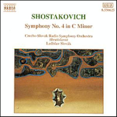 Cover for Shostakovich / Slovak / Czecho-slovak Rso · Symphony 4 (CD) (1994)