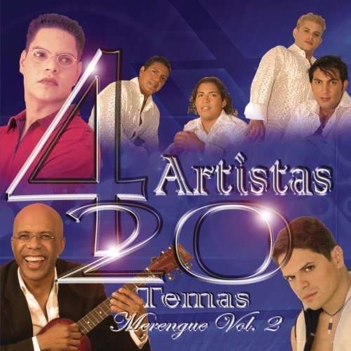 Cover for 4 Artistas 20 Temas Merengue Vol. 2 (CD) (2009)