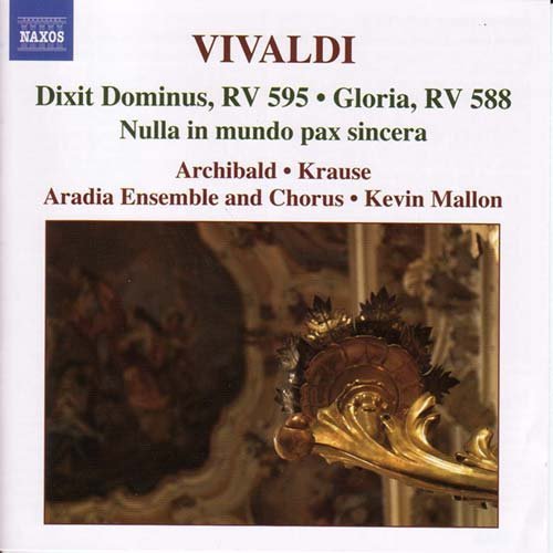 Cover for A. Vivaldi · Sacred Chorus Music Vol.1 (CD) (2004)