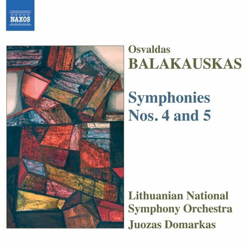 Balakauskassymphonies Nos 4 5 - Lithuanian Nat Sodomarkas - Musik - NAXOS - 0747313260522 - 31 oktober 2005