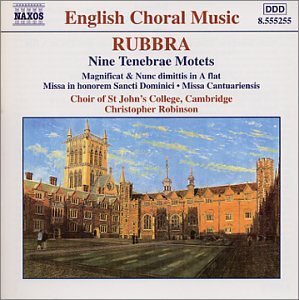 Cover for E. Rubbra · Choral Music (CD) (2001)