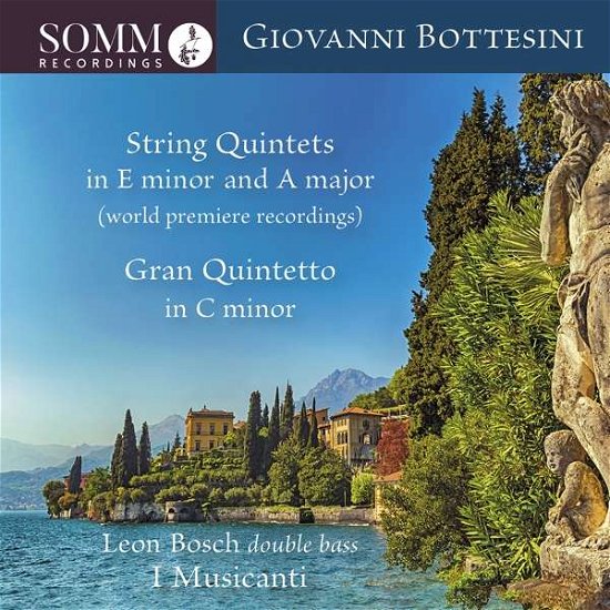 Cover for Bosch / I Musicanti · Giovanni Bottesini: String Quintets (CD) (2022)