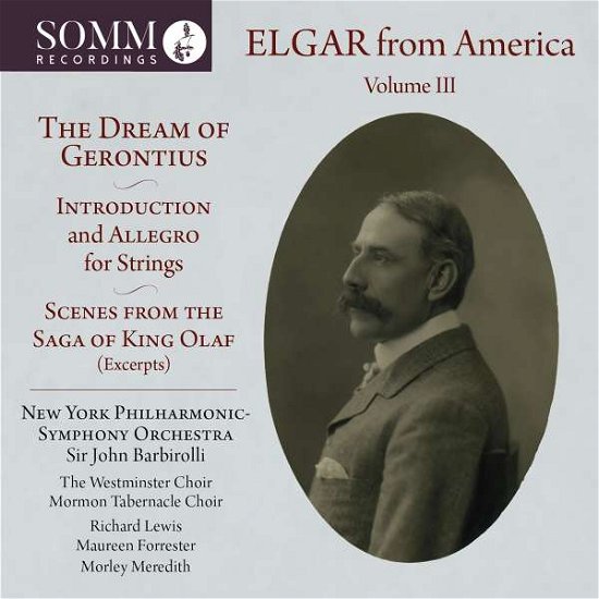 Cover for Elgar / Mormon · Elgar from America 3 (CD) (2022)