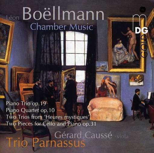 Cover for Boellmann / Trio Parnassus / Causse · Piano Trio Op. 19 / Piano Quartet Op. 10 (CD) (2012)