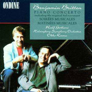 Cover for Britten / Gothoni / Kamu / Helsingborg Symphony · Piano Concerto (CD) (1994)