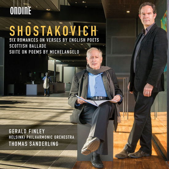 Cover for Shostakovich / Helsinki Philharmonic Orch / Finley · Six Romances on Verses by British Poets / Scottish (CD) (2014)