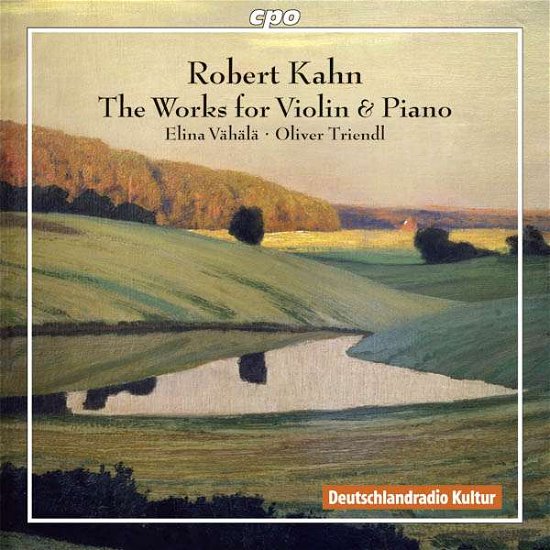 Cover for Kahkn / Vahala / Triendl · Robert Kahkn: Works for Violin &amp; Piano (CD) (2016)