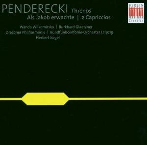 Cover for Penderecki / Wilkomirska / Glaetzner / Kegel · Threnos (CD) (2006)