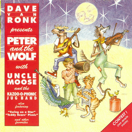 Cover for Dave Van Ronk &amp; Uncle Moose and the Kazoo-o-phonic Jug Band · Presents Peter and the Wolf (CD) (2024)