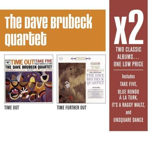 Cover for Dave Brubeck · X2: Time out / Time Further out (CD) (2008)