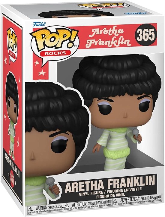Cover for Funko Pop! Rocks: · Aretha Franklin (Green Dress) (Funko POP!) (2023)