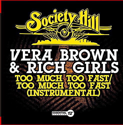 Cover for Brown,vera &amp; Rich Girls · Too Much Too Fast-Brown,Vera &amp; Rich Girls (CD) (2015)