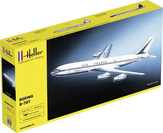 Cover for Heller · 1/72 Boeing B-707 Air France (Toys)