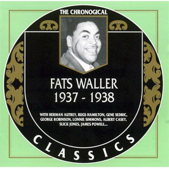 1937-1938 - Fats Waller  - Muziek -  - 3307517087522 - 