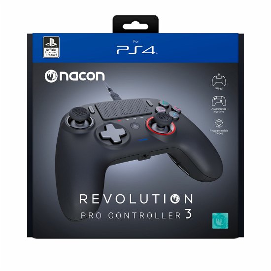 Cover for Ps4 · Nacon  Officially Licensed PlayStation  Revolution  Pro Controller 3  Black PS4PC (XONE) (2021)