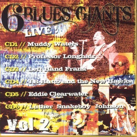Cover for 6 Blues Giants Live 2 (CD) (2007)