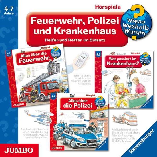 Cover for Wieso? Weshalb? Warum? / Various · Feuerwehr,polizei Und Krankenhaus.helfer Und Rett (CD) (2015)