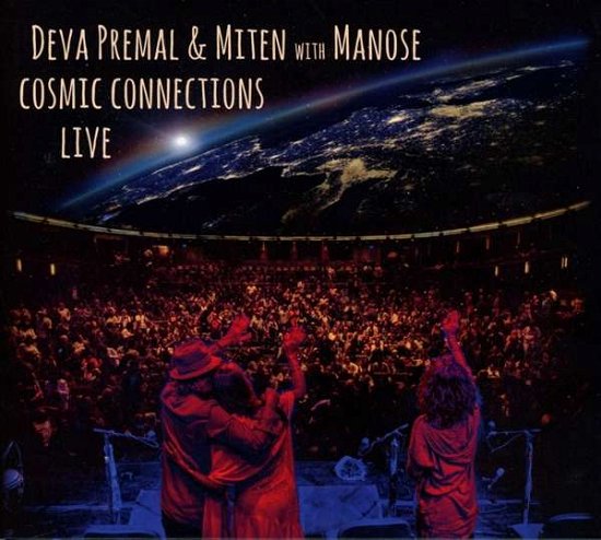 Cover for Miten with Deva  Premal · Cosmic Connections Live (CD) (2016)