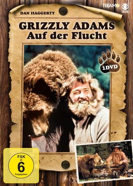 Cover for Grizzly Adams Auf Der Flucht (DVD) (2021)