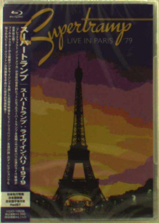 Cover for Supertramp · Live in Paris (Blu-ray) (2018)