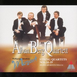 Cover for Alban Berg Quartett · Mozart: String Quartets Nos.14-19 (CD) [Japan Import edition] (1998)