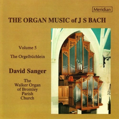 Cover for Sanger · Organ Works, Vol.  5 Meridian Klassisk (CD) (2000)