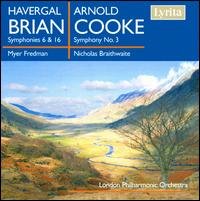 Cover for Brian / Cook / London Philharmonic Orch / Fredman · Symphonies (CD) (2008)