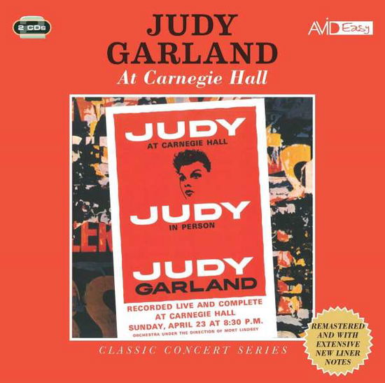 Classic Concert Series: Judy At Carnegie Hall - Judy In Person - Judy Garland - Music - AVID - 5022810340522 - February 4, 2022