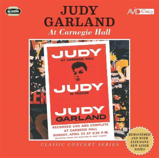 Classic Concert Series: Judy At Carnegie Hall - Judy In Person - Judy Garland - Música - AVID - 5022810340522 - 4 de fevereiro de 2022