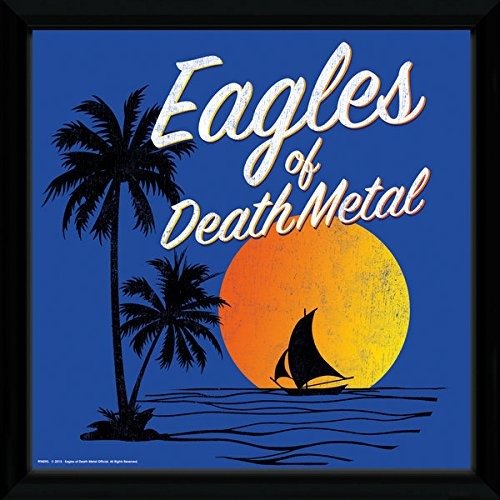 Eagles Of Death Metal: Sunset (Stampa In Cornice 30x30 Cm) - Eagles Of Death Metal - Mercancía - Gb Eye - 5028486330522 - 
