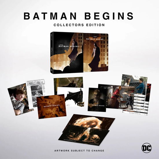 Batman Begins (2005) Ultimate Collectors Edition Limited Edition Steelbook - Batman Begins: Ultimate Collector's Edition - Film - Warner Bros - 5051892236522 - 27 juni 2022