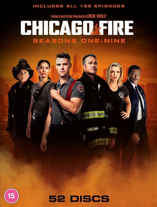 Chicago Fire Seasons 1 to 9 - Fox - Filmes - Warner Bros - 5053083234522 - 23 de agosto de 2021