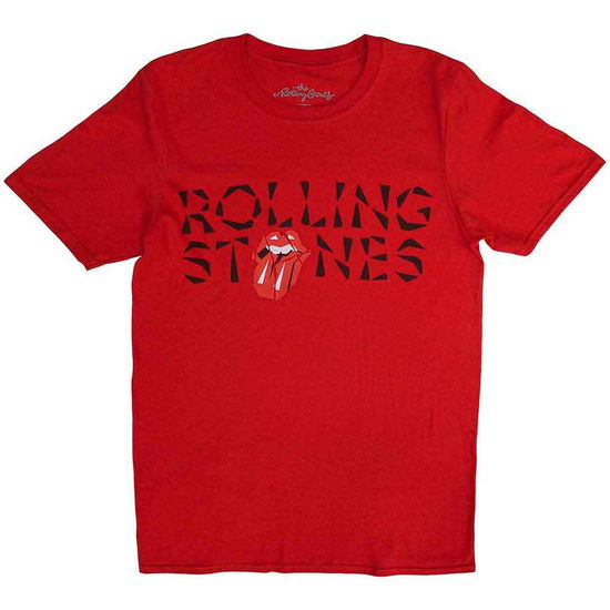 Cover for The Rolling Stones · The Rolling Stones Unisex T-Shirt: Hackney Diamonds Shard Logo (T-shirt) [size S] (2023)