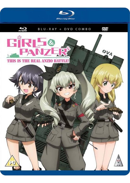 Cover for Manga · Girls Und Panzer: Anzio Battle Ova (Blu-Ray / Dvd Combi) (Blu-ray) (2017)