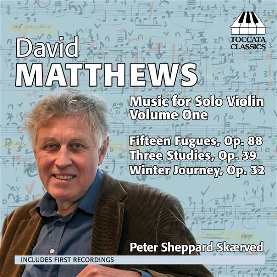 Cover for Matthews / Skaerved,peter Sheppard · Music for Solo Violin 1 (CD) (2013)