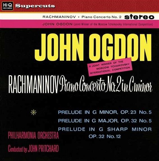Cover for Rachmaninov · Piano Concert 2 (John Ogden) (LP) (2016)