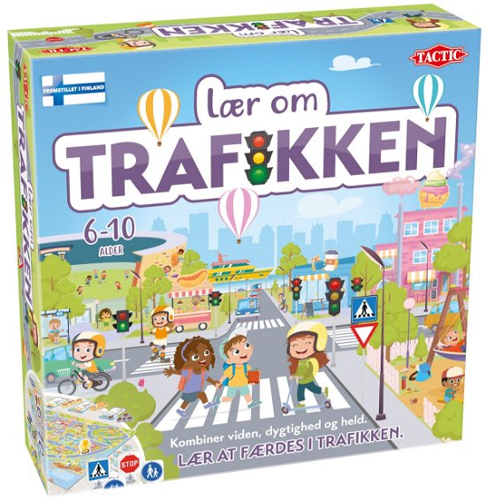Cover for Tactic Games · LetÂ´s Learn Traffic Game (dk) (59752) (Toys)