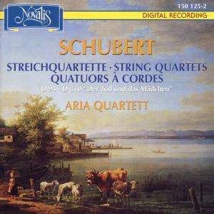 Cover for Franz Schubert (1797-1828) · Streichquartette Nr.7 &amp; 14 (CD)