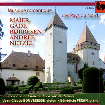 Cover for Bouveresse / Peran · Musique Romantique Des Pays Du Nord (CD) (2008)