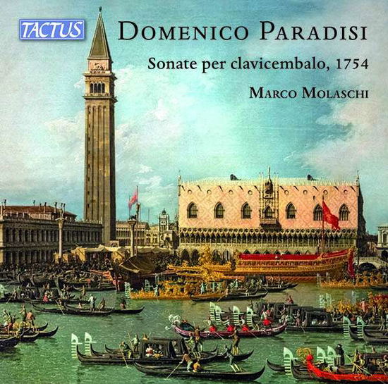 Cover for Marco Molaschi · Paradisi: Sonate Per Clavicembalo (CD) (2021)