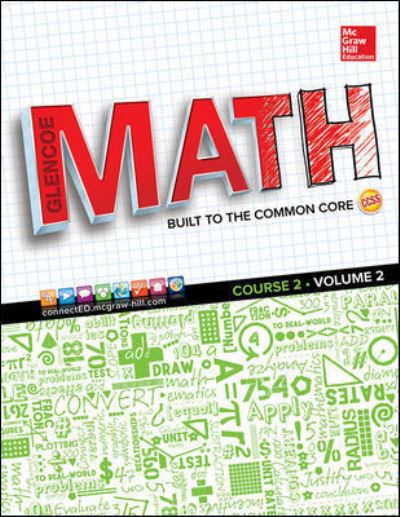 Glencoe Math, Course 2, Student Edition, Volume 2 - MATH APPLIC & CONN CRSE - McGraw Hill - Books - McGraw-Hill Education - Europe - 9780021301522 - June 16, 2014