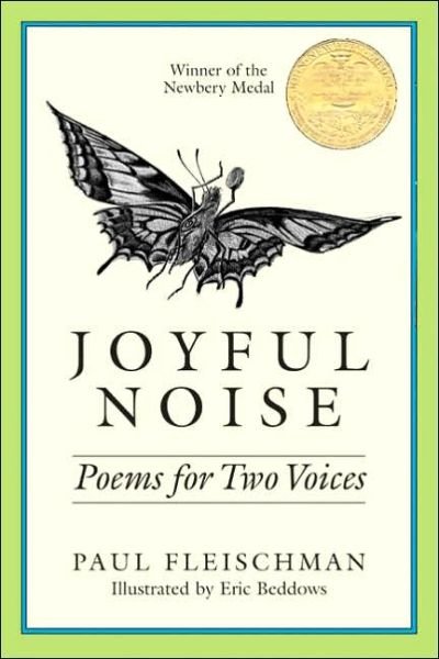 Cover for Paul Fleischman · Joyful Noise: Poems for Two Voices (Charlotte Zolotow Book) (Hardcover Book) [1st edition] (1988)