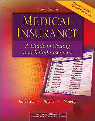 Cover for Valerius · Mp: Medical Insurance: a Guide to Coding and Reimbursement with Data Disk (Hardcover Book) [2 Rev edition] (2004)