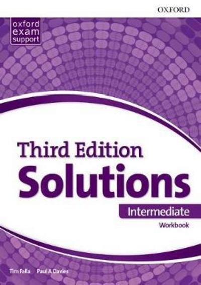 Cover for Paul Davies · Solutions: Intermediate: Workbook: Leading the way to success - Solutions (Pocketbok) [3 Revised edition] (2017)